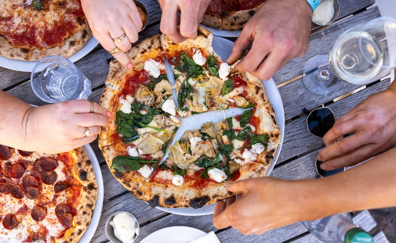 Pizza at Bath Pizza Co